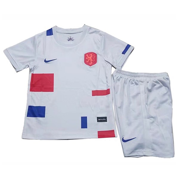 Camiseta Países Bajos 2ª Kit Niño 2022 2023